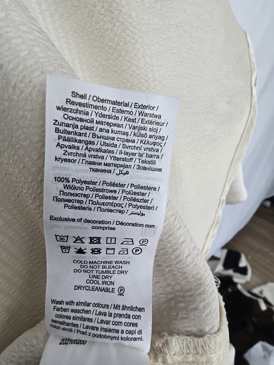 Vero Moda Cream Button-Up Blouse - Picture 8 of 8